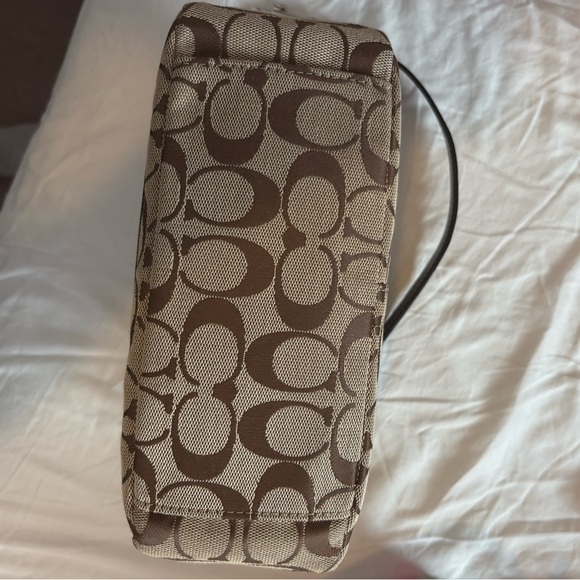 coach signature stripe monogram canvas bag - Picture 8 of 8